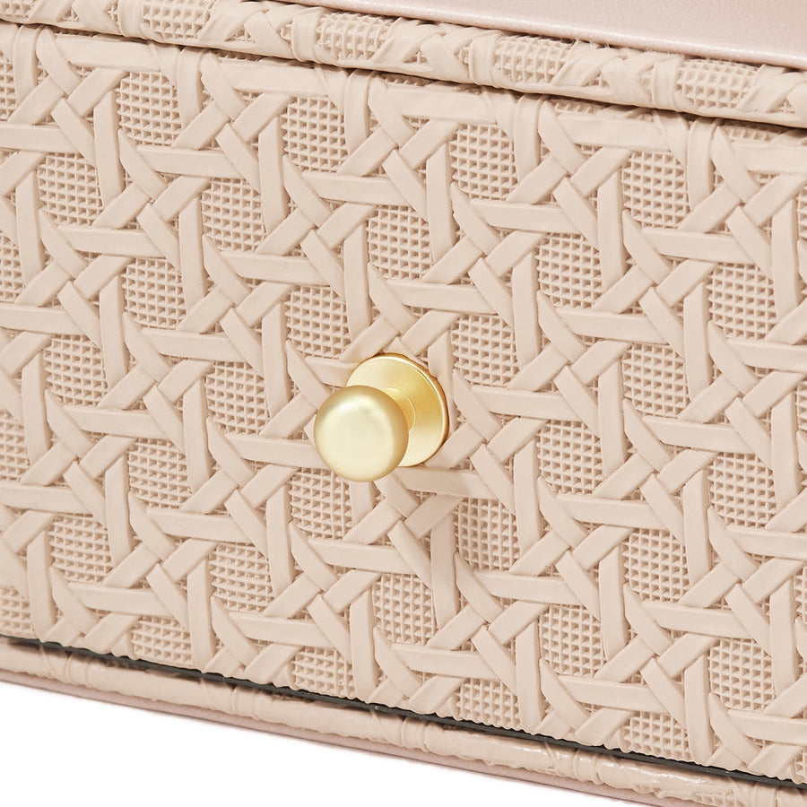 エンボス デスクオーガナイザー L ピンク