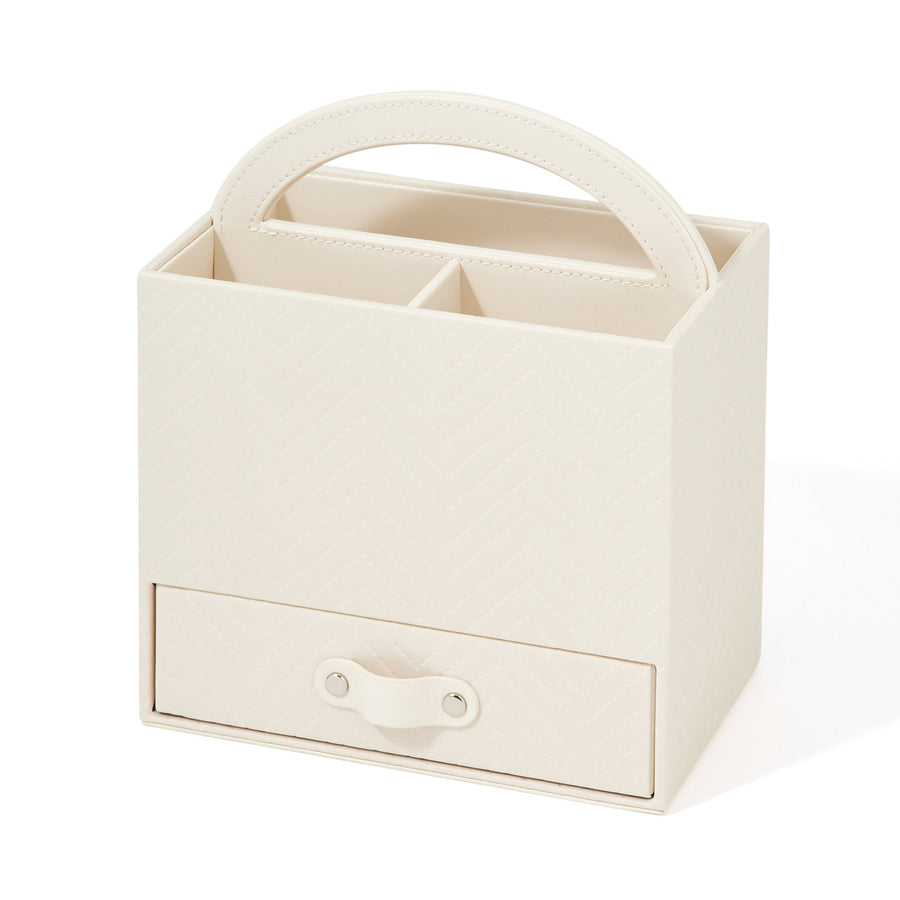 キルティング デスクオーガナイザー M アイボリー