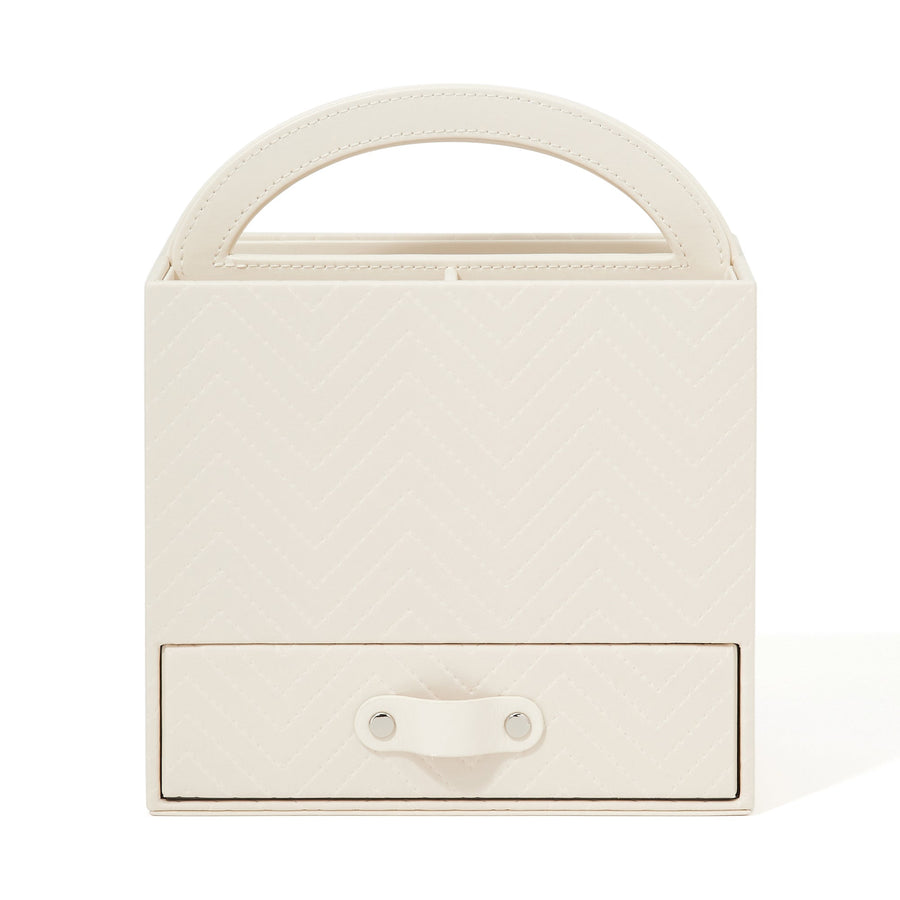 キルティング デスクオーガナイザー M アイボリー