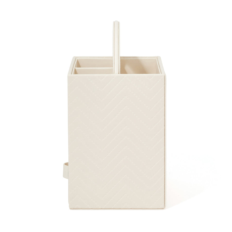 キルティング デスクオーガナイザー M アイボリー