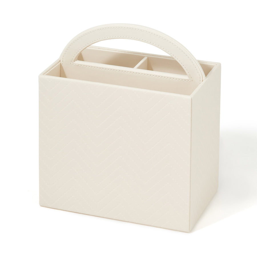 キルティング デスクオーガナイザー M アイボリー