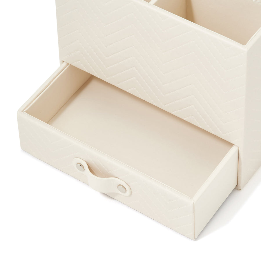 キルティング デスクオーガナイザー M アイボリー