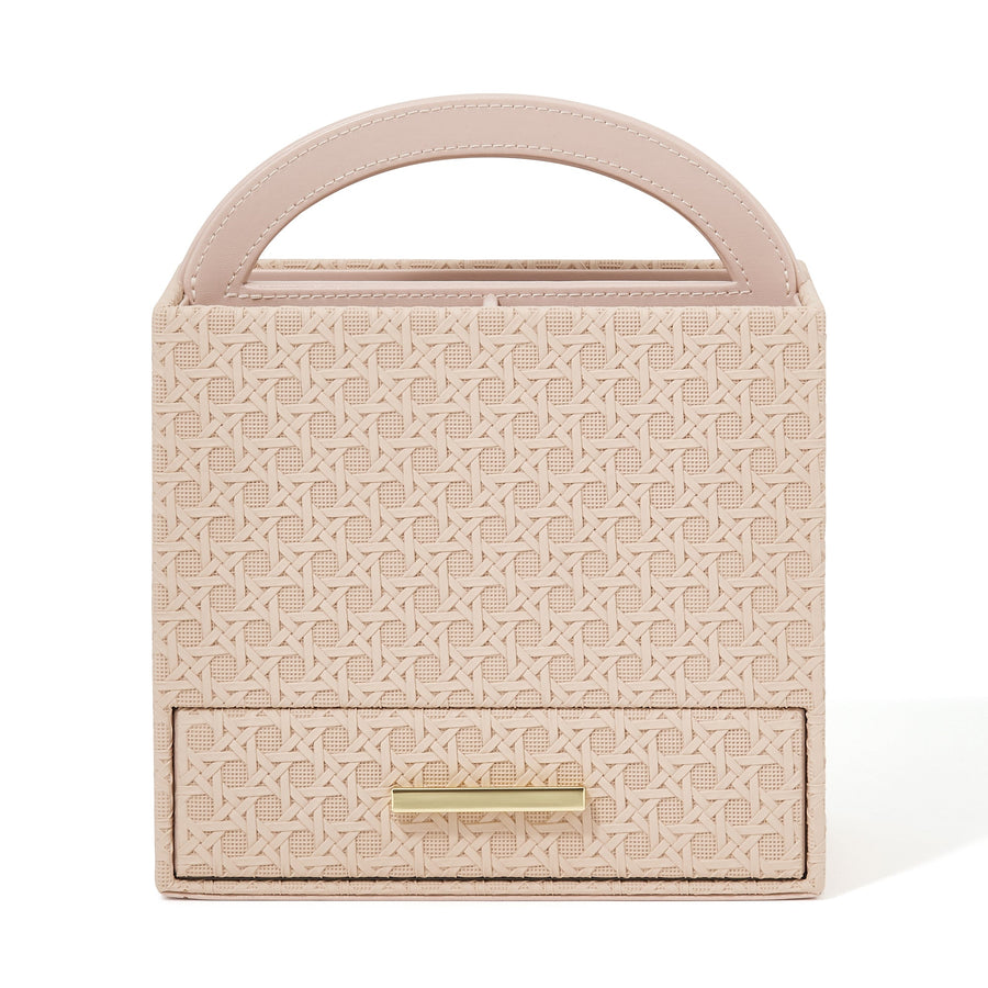 エンボス デスクオーガナイザー M ピンク