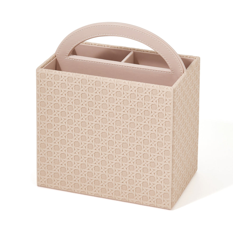 エンボス デスクオーガナイザー M ピンク