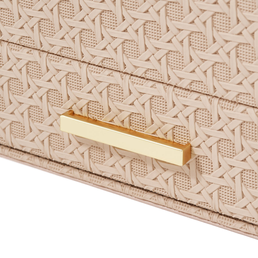 エンボス デスクオーガナイザー M ピンク