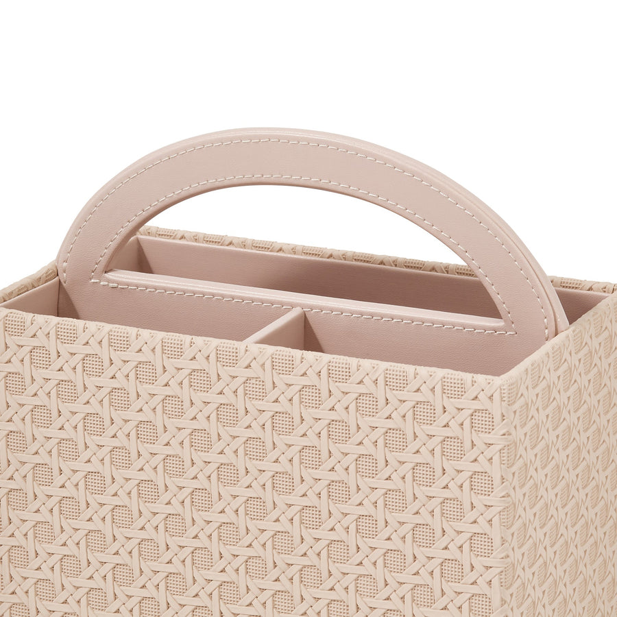 エンボス デスクオーガナイザー M ピンク