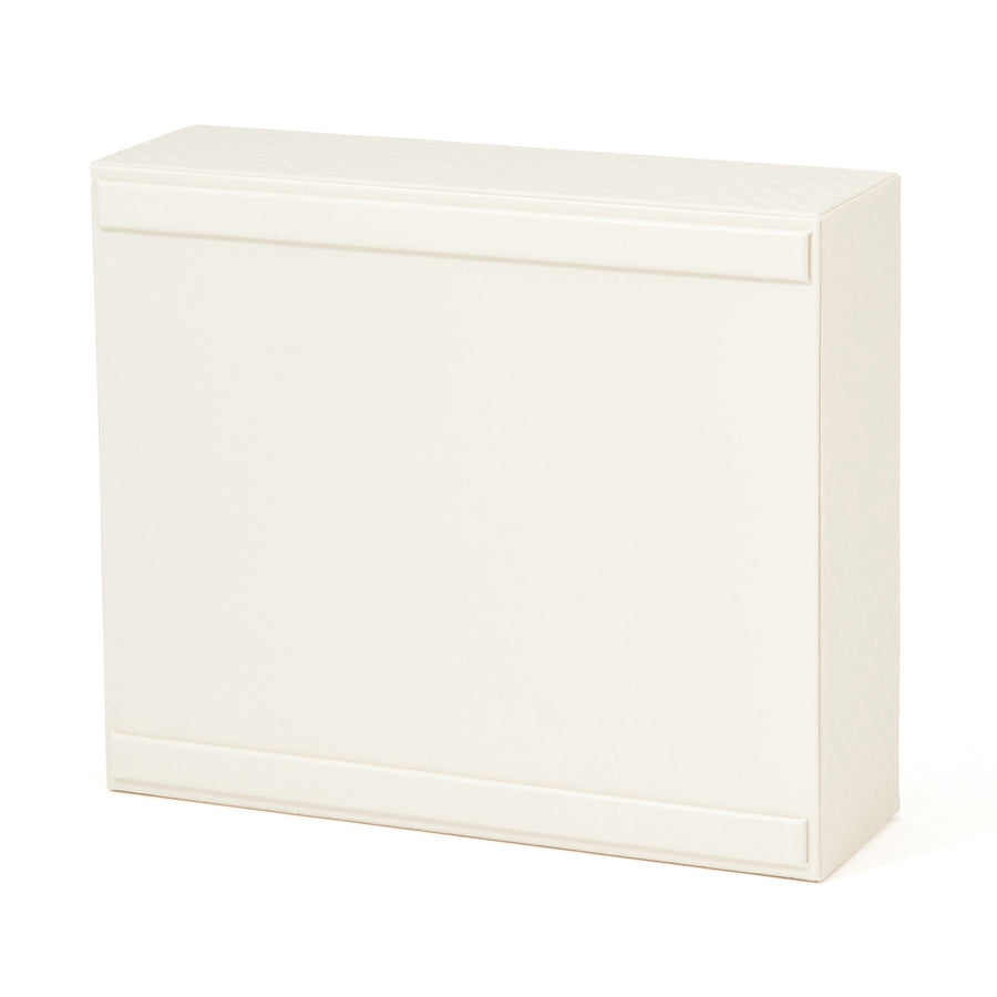 キルティング ステーショナリーボックス L アイボリー