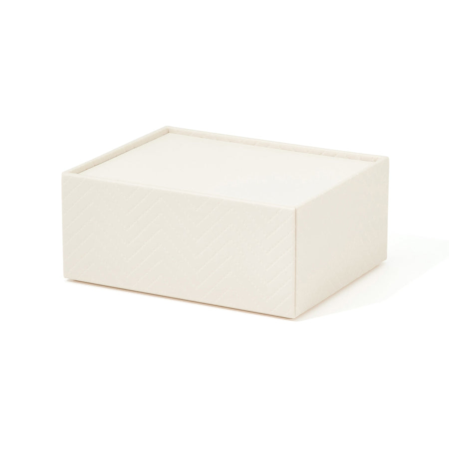キルティング ステーショナリーボックス M アイボリー