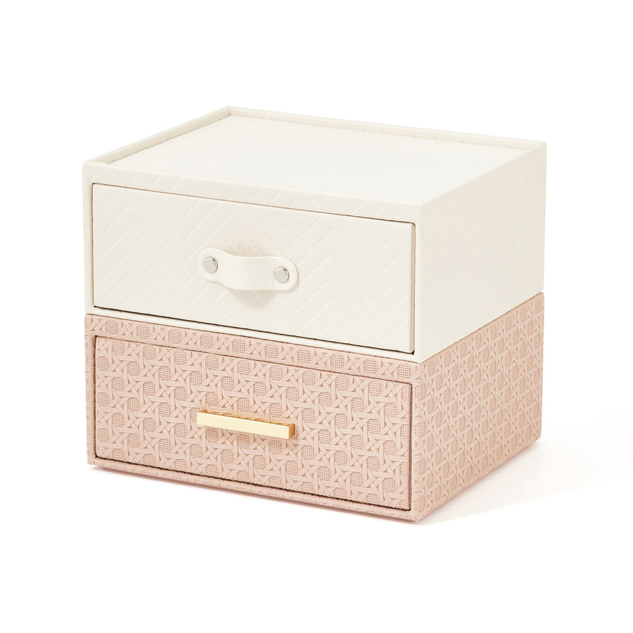 キルティング ステーショナリーボックス M アイボリー