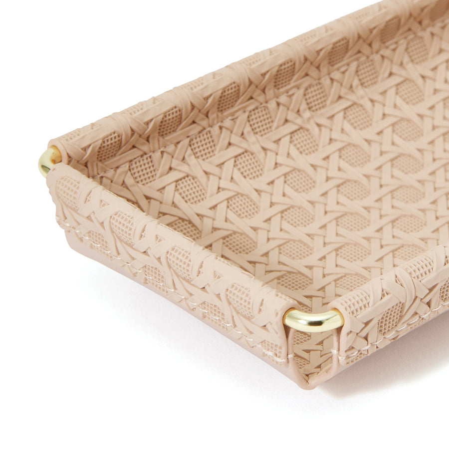 エンボス トレイ L ピンク