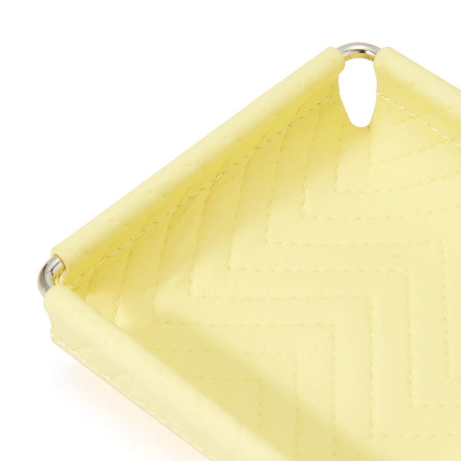 キルティング トレイ S イエロー