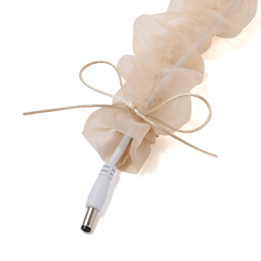 コードジュエリー オーガンジー アイボリー