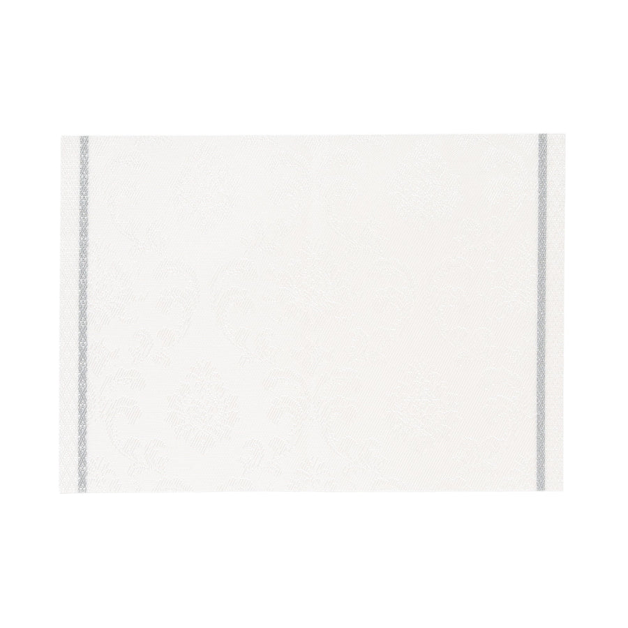 Jacquard Lunch Mat, White