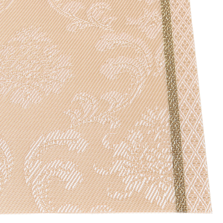 Jacquard Lunch Mat, Pink