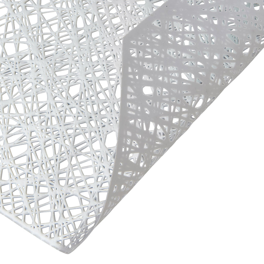 オクタゴン プレイスマット シルバー