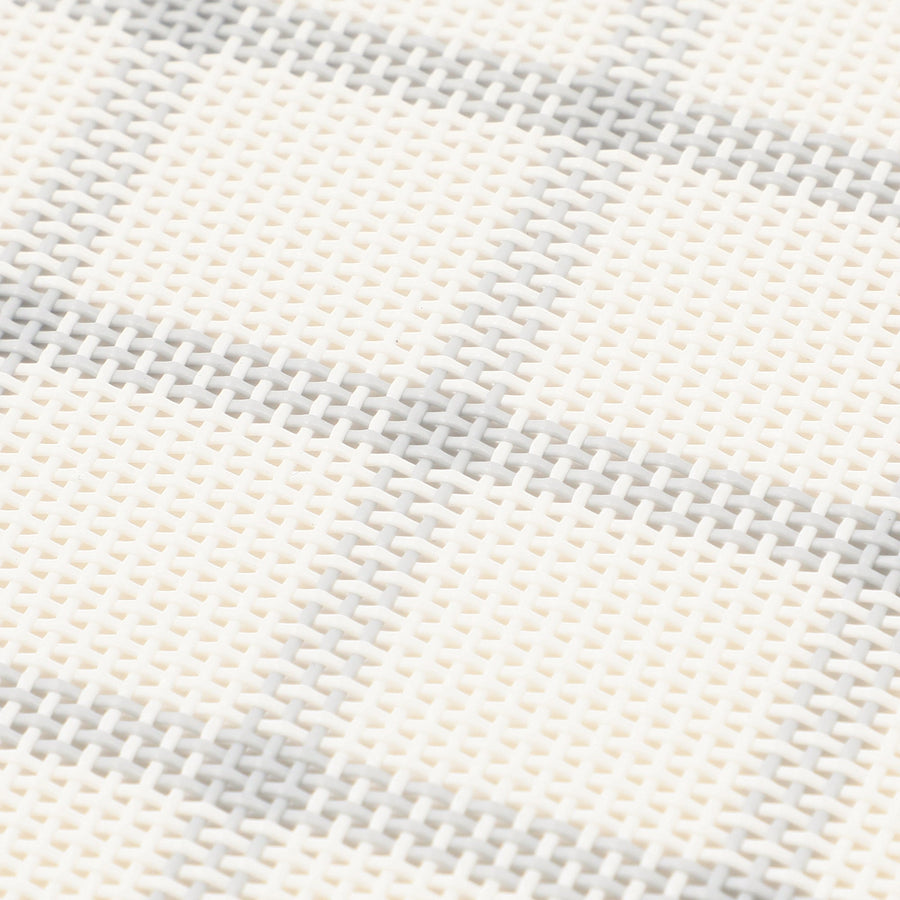 ウィンドウペンチェック ランチマット グレー