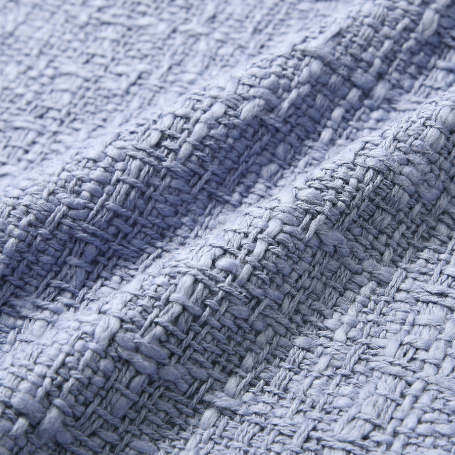 フリンジ ランチマット ブルー