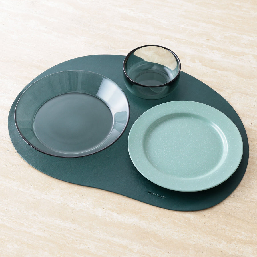 リバーシブル ランチマット グリーン