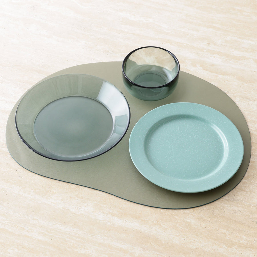 リバーシブル ランチマット グリーン