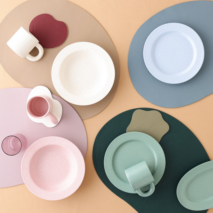 リバーシブル ランチマット グリーン