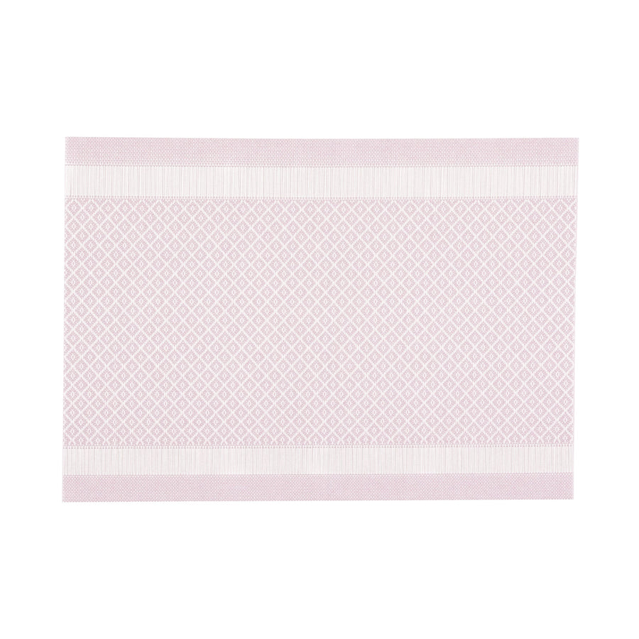 Lattice Lunch Mat, Pink