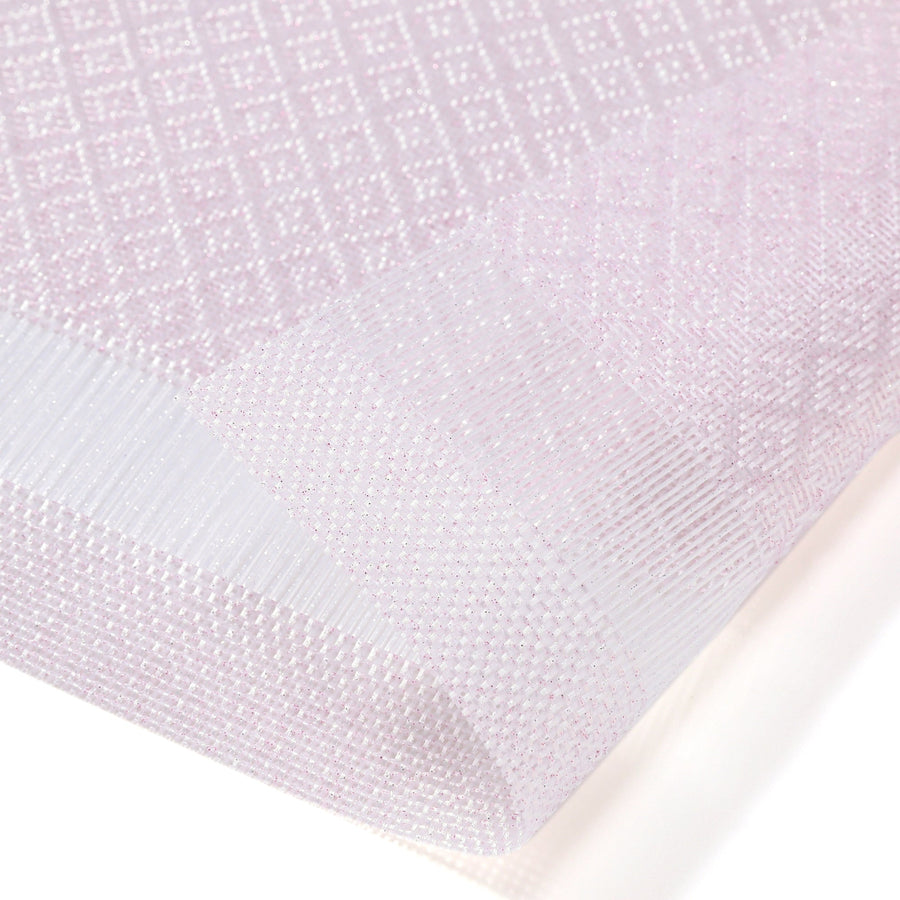 Lattice Lunch Mat, Pink