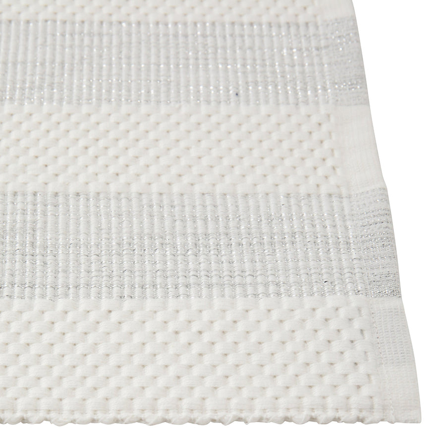 Alder Lunch Mat, White