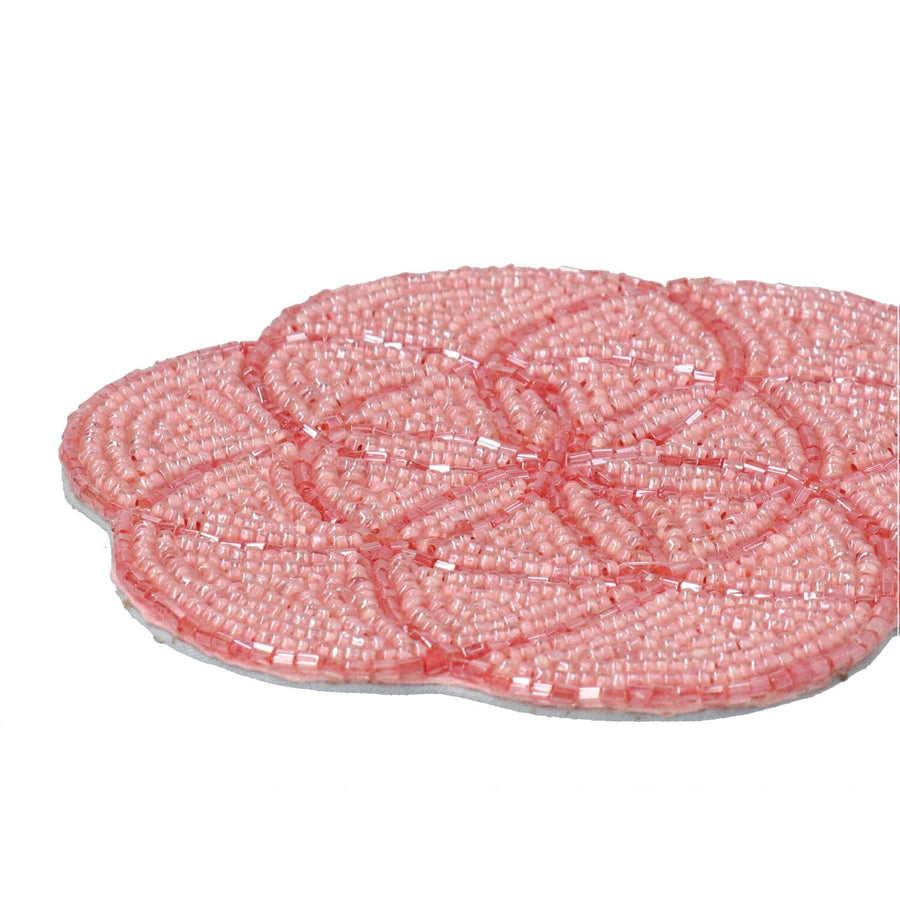 Rosinia Beads Coaster Pink