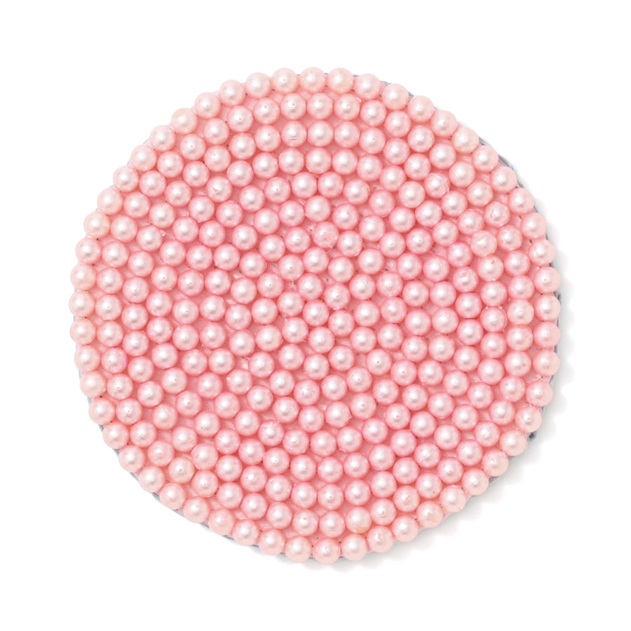 Perlame Beads Coaster Pink