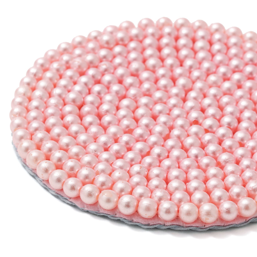 Perlame Beads Coaster Pink