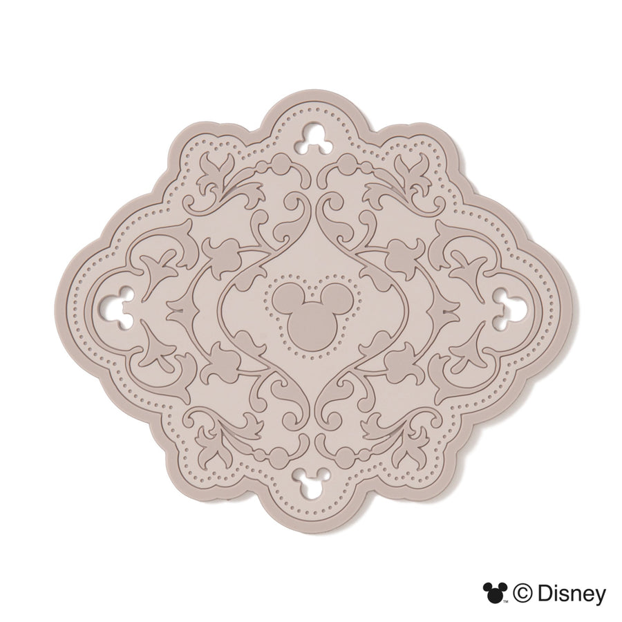 Disney Ornament Coaster Brown