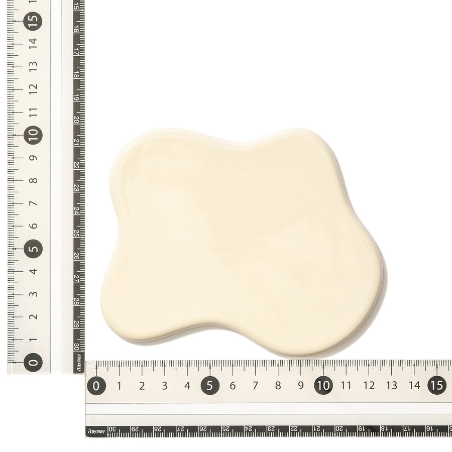 ウェーブ コースター アイボリー