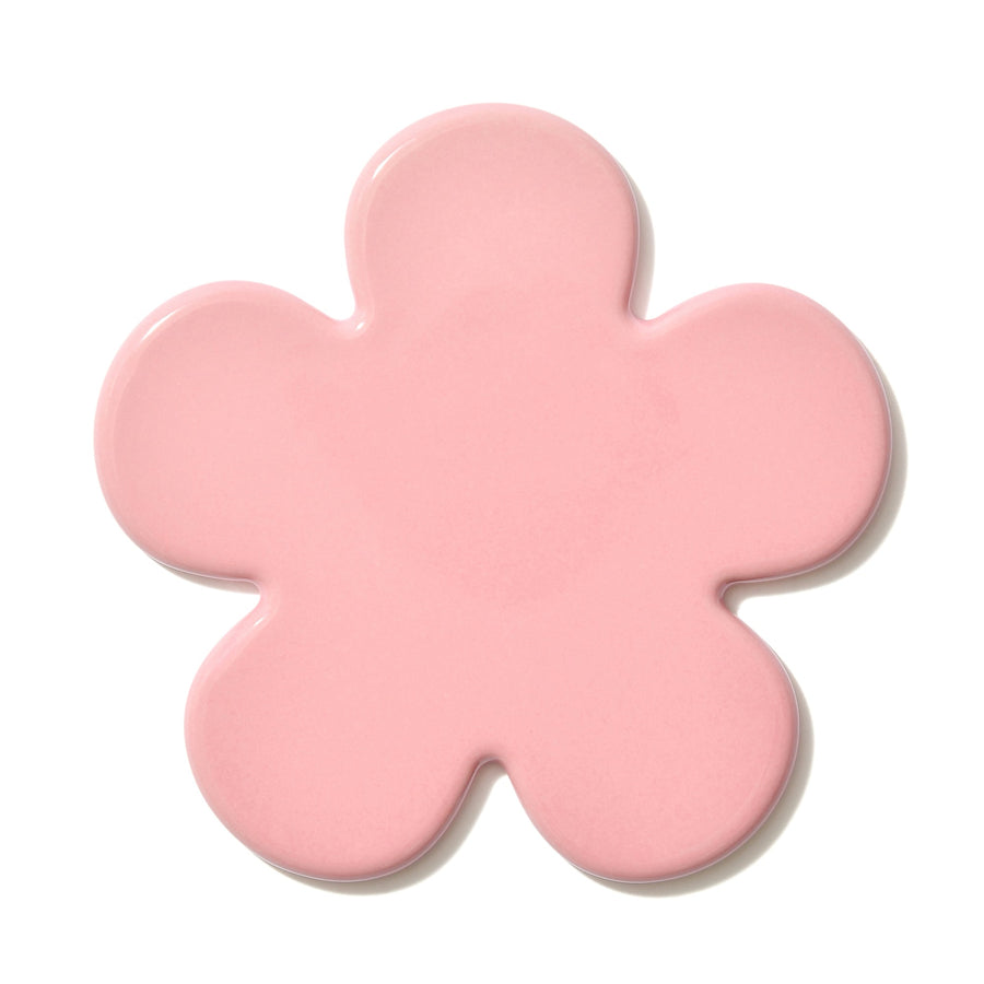 フラワー コースター ピンク