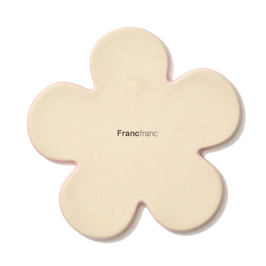 フラワー コースター ピンク