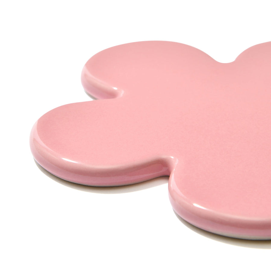 フラワー コースター ピンク