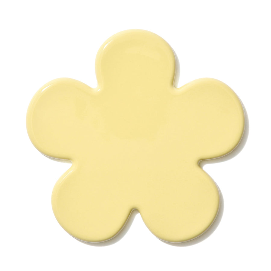 フラワー コースター イエロー