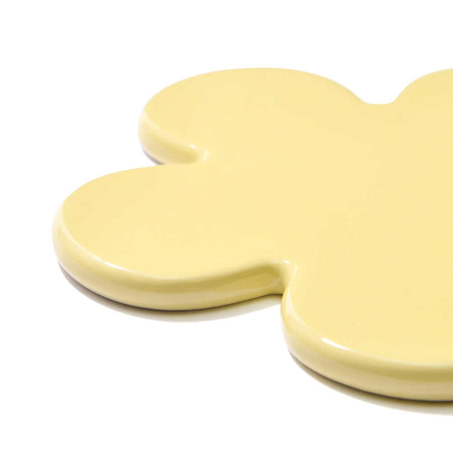 フラワー コースター イエロー