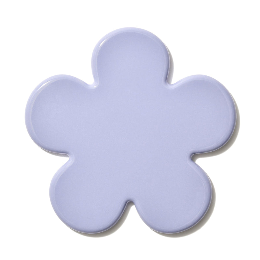 フラワー コースター パープル