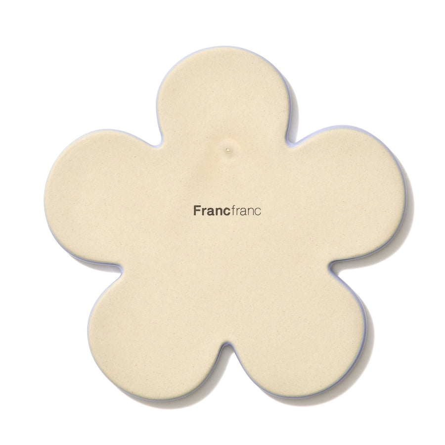 フラワー コースター パープル