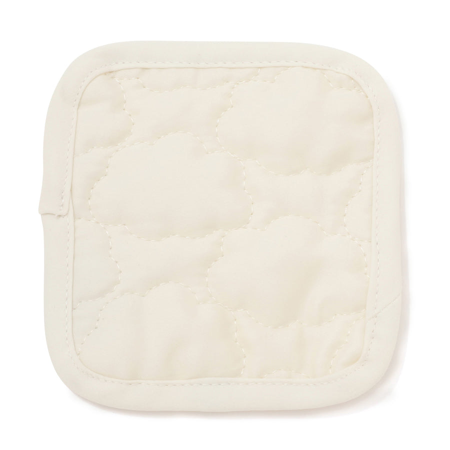 キルティング コースター くも ホワイト