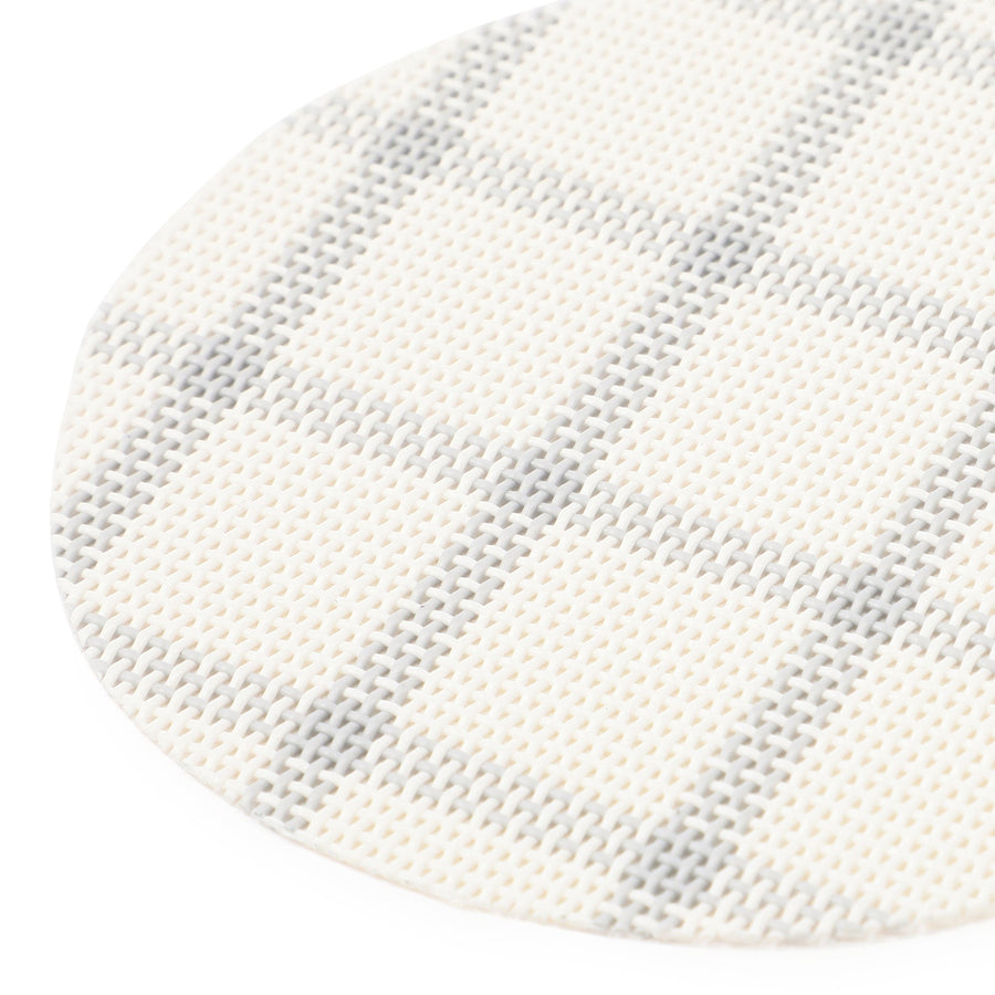 ウィンドウペンチェック コースター 2pcsセット グレー