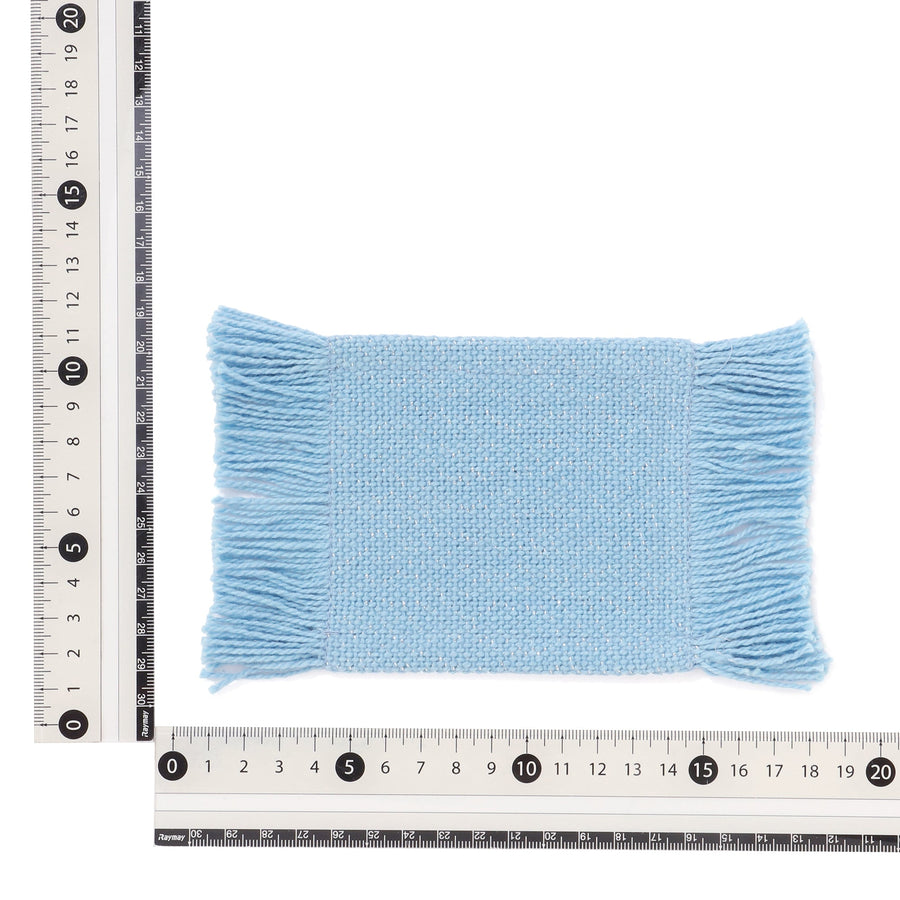 フリンジ コースター ブルー