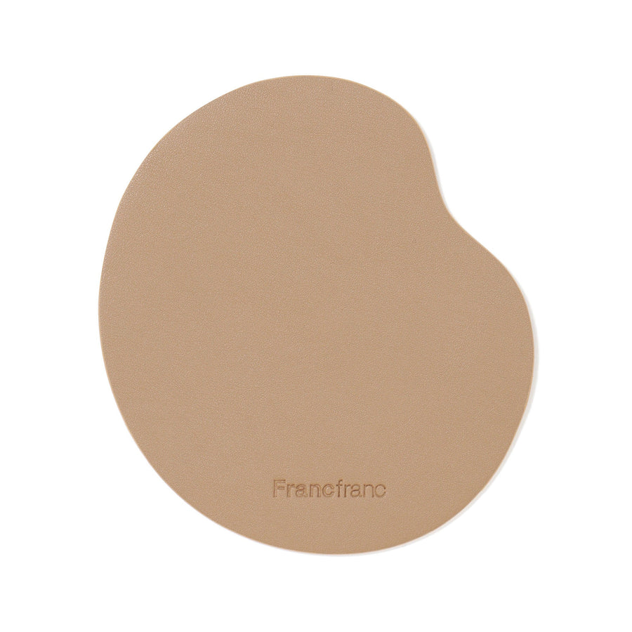 リバーシブル コースター ブラウン