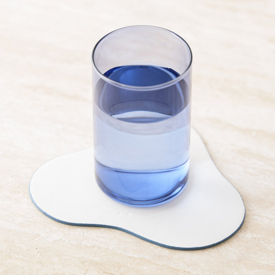 リバーシブル コースター ブルー
