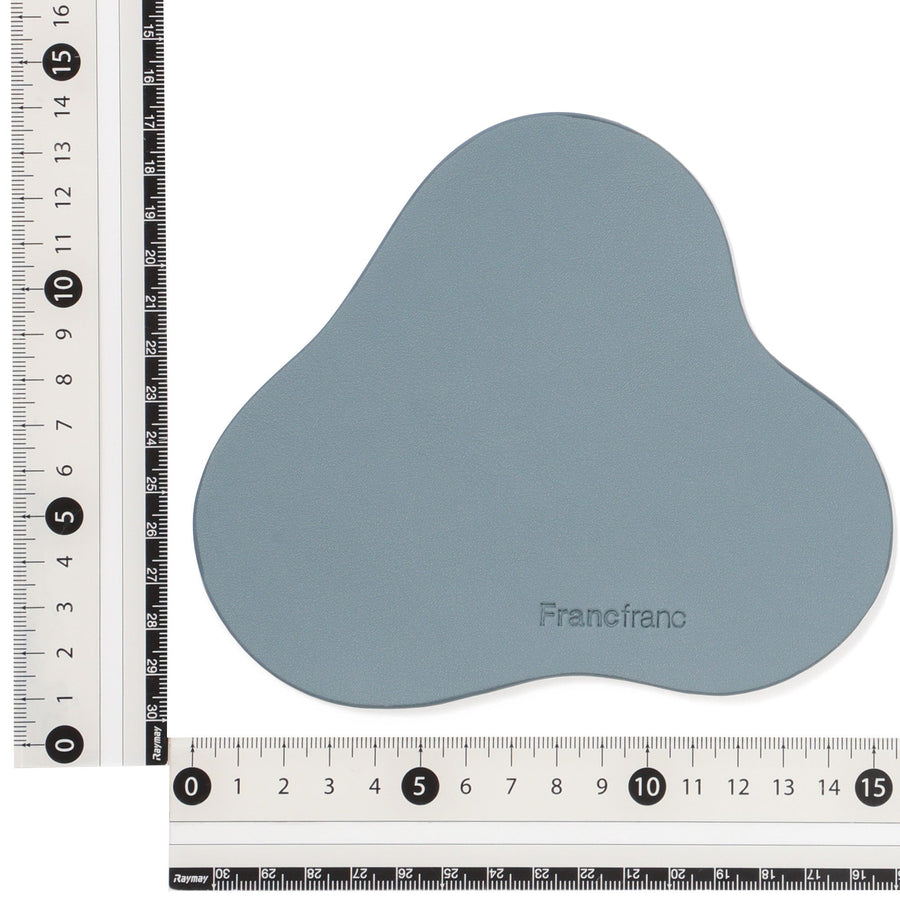 リバーシブル コースター ブルー