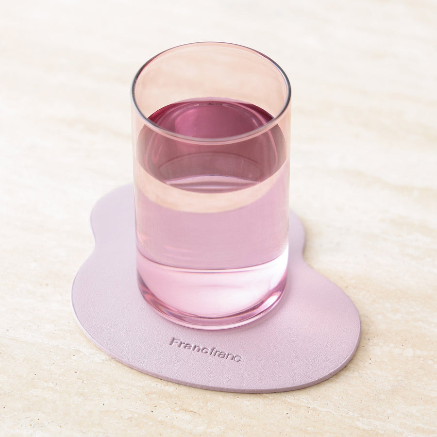 リバーシブル コースター ピンク