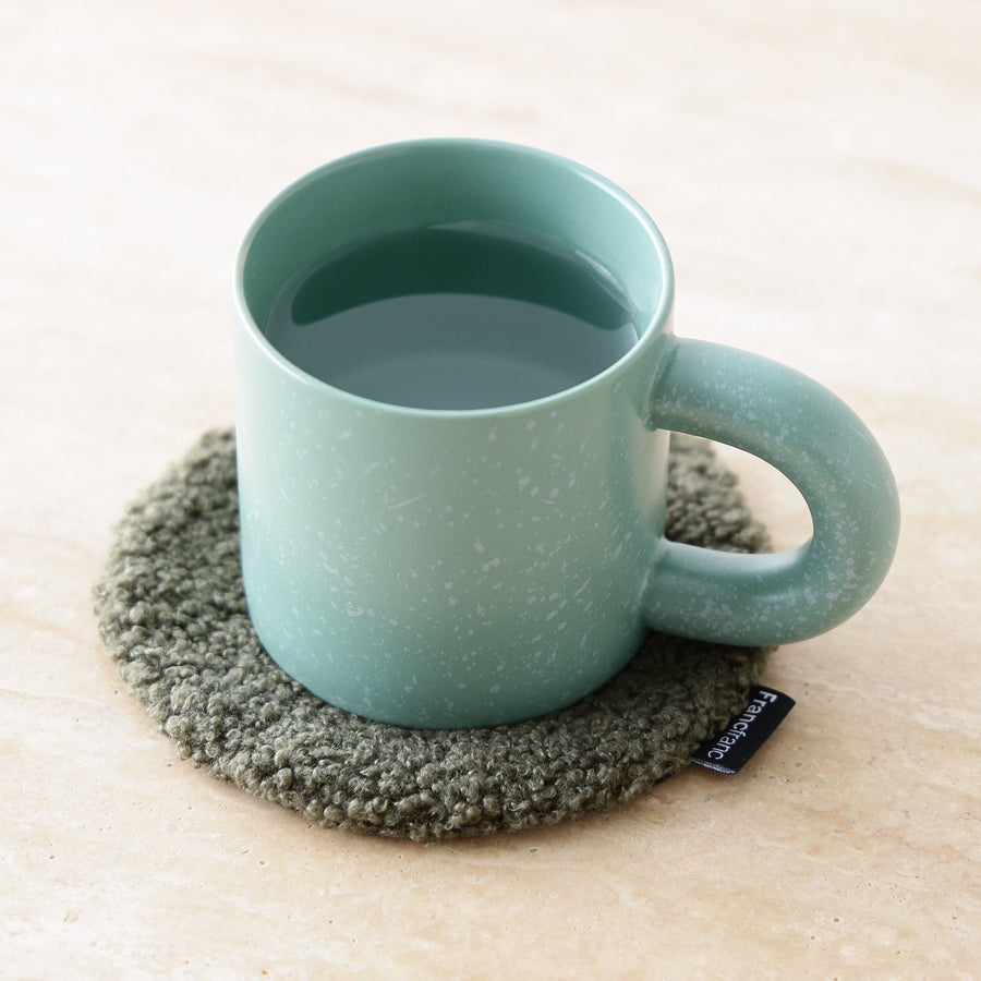 ブークレ コースター グリーン