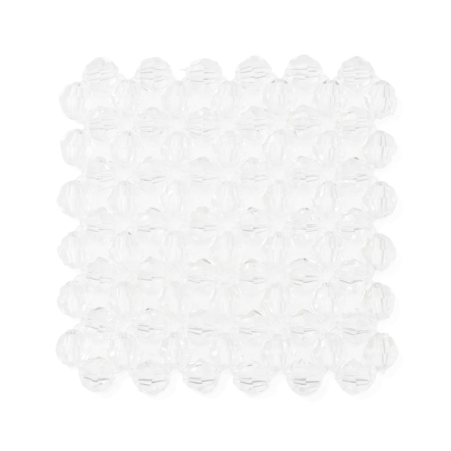 ビーズコースター クリア