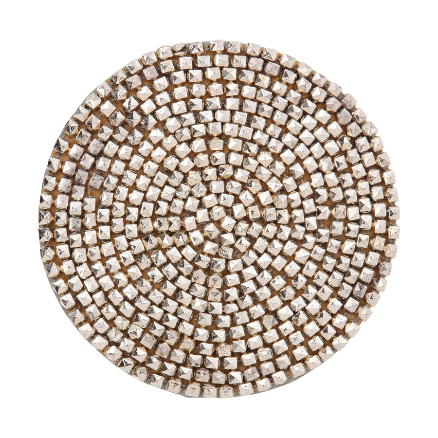 Plain Bead Coaster Gold