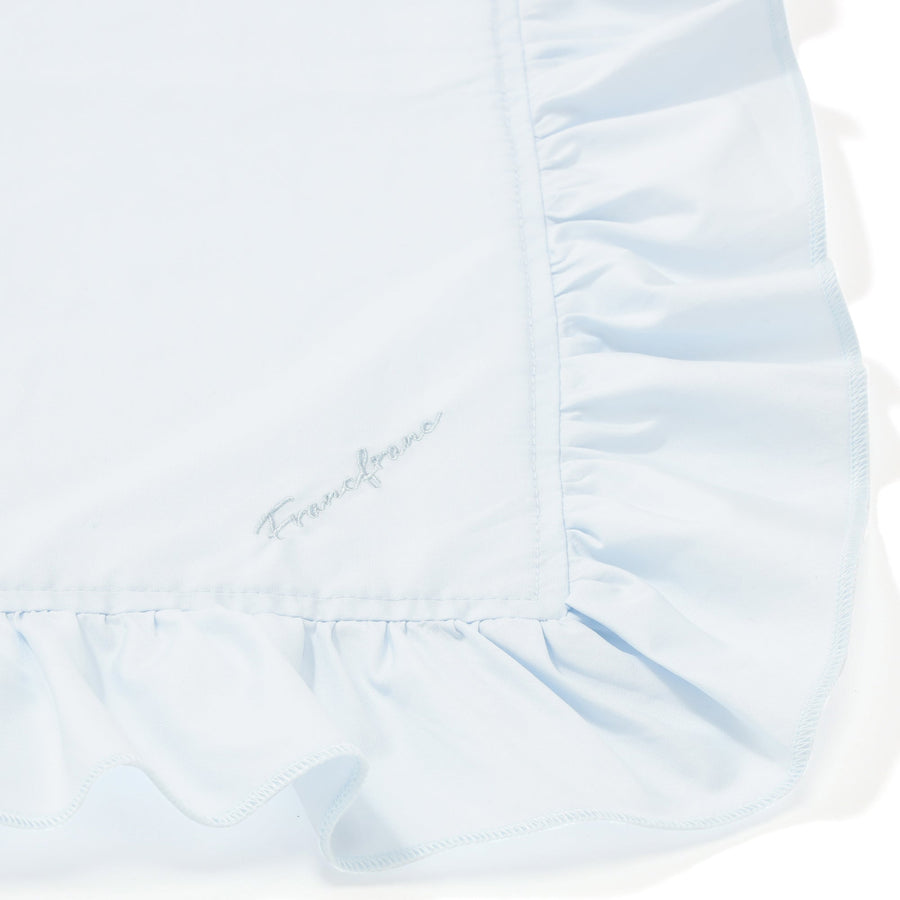 フリルナプキン ライトブルー